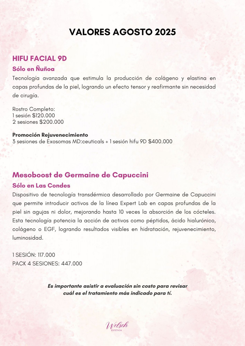 Welsch Estetica VALORES-WELSCH-AGOSTO  